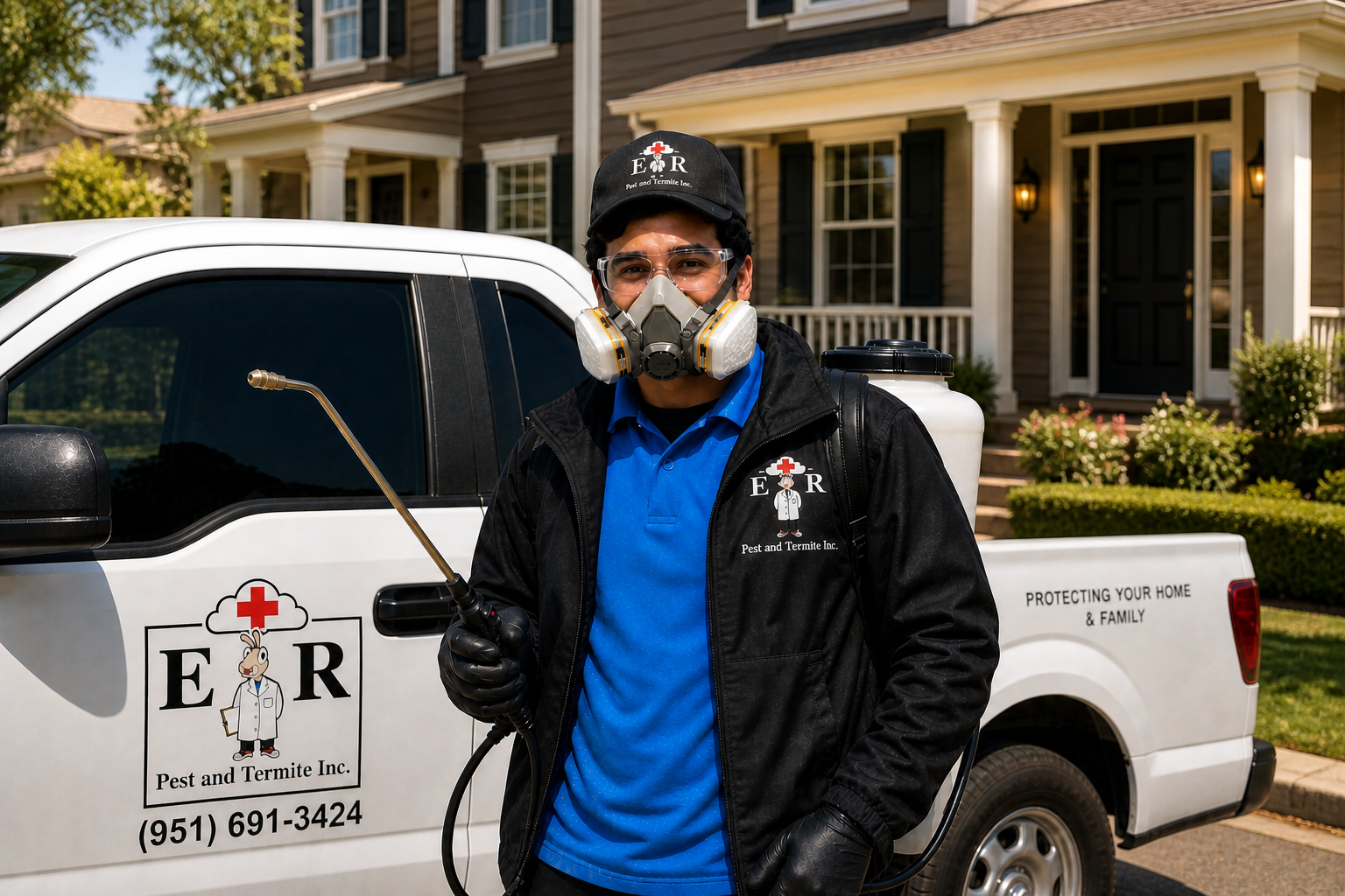 termite inspection and termite control by ER Pest and Termite
